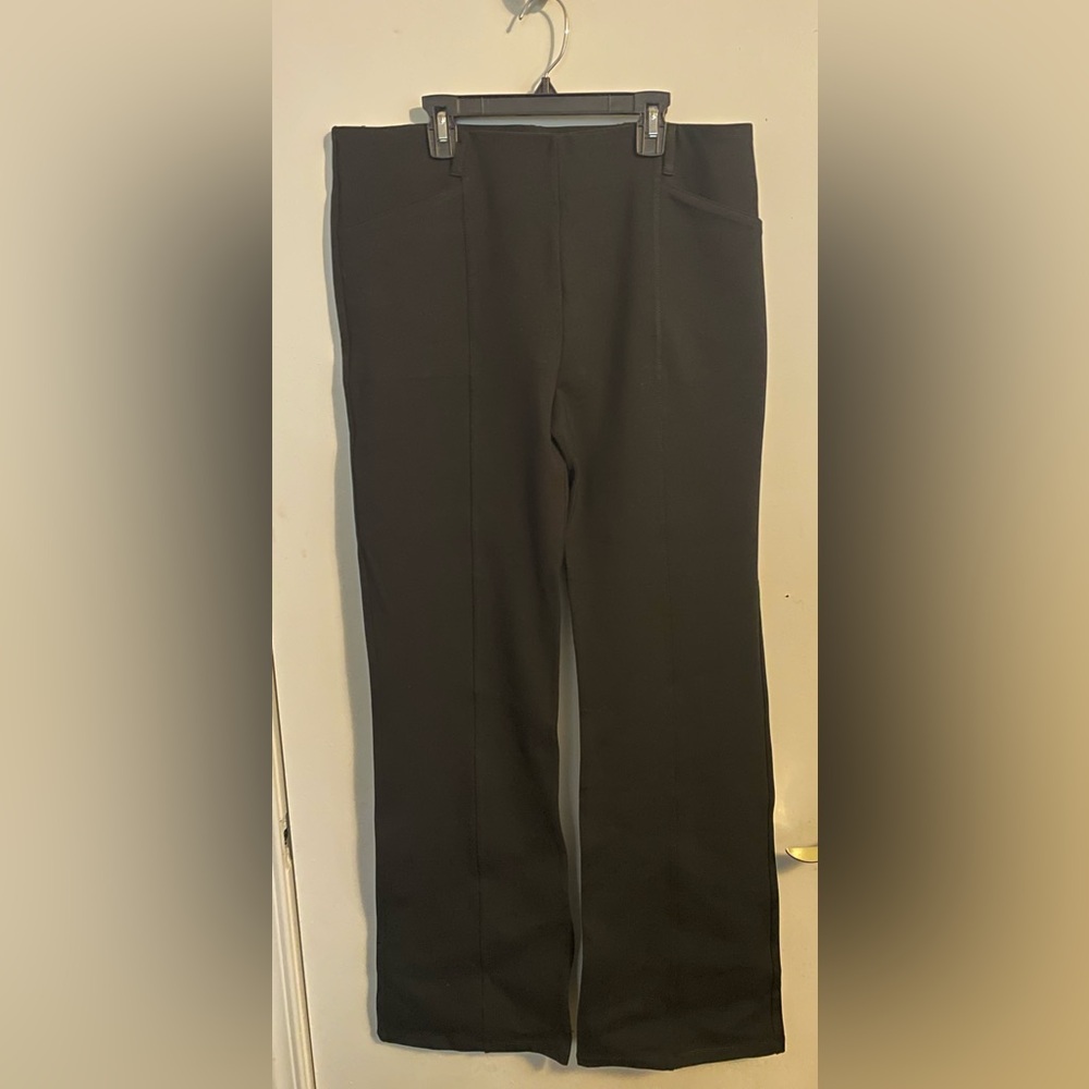 Betabrand Black Dress Yoga Pants